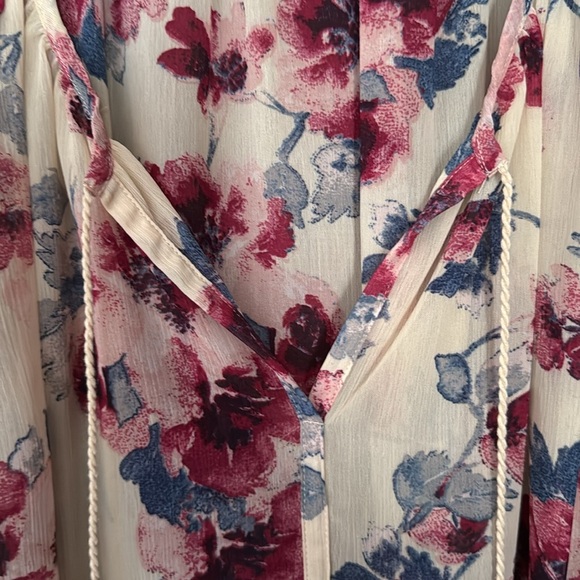 Krazy Kay Long Sleeve Floral Blouse - Picture 8 of 9